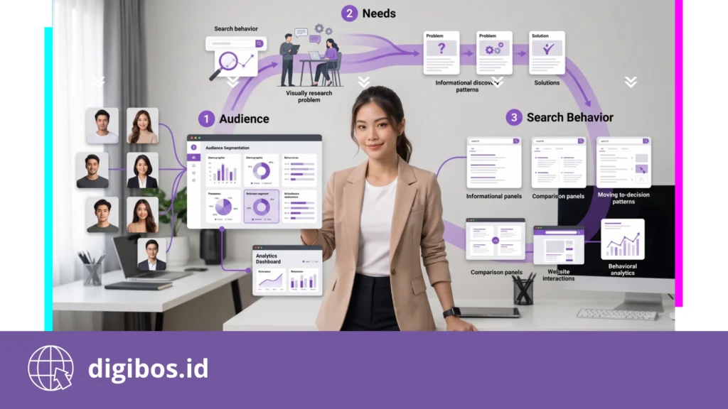 strategi SEO marketing - kenali audiens dan search behavior