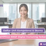skema sertifikasi BNSP digital marketing