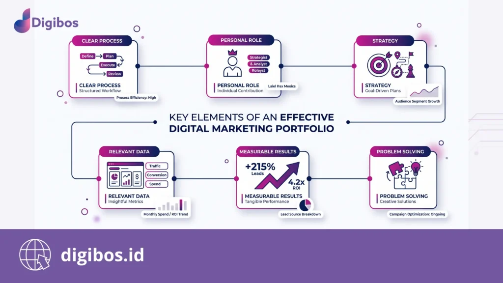 contoh portofolio digital marketing