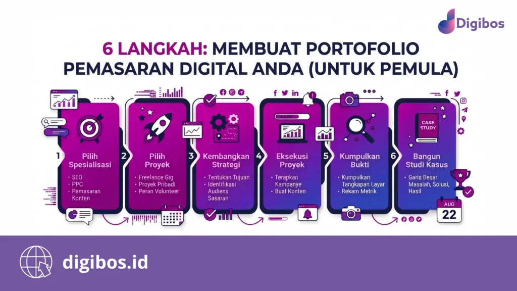 contoh portofolio digital marketing