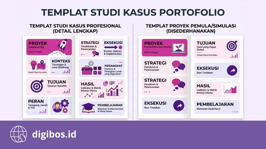 contoh portofolio digital marketing