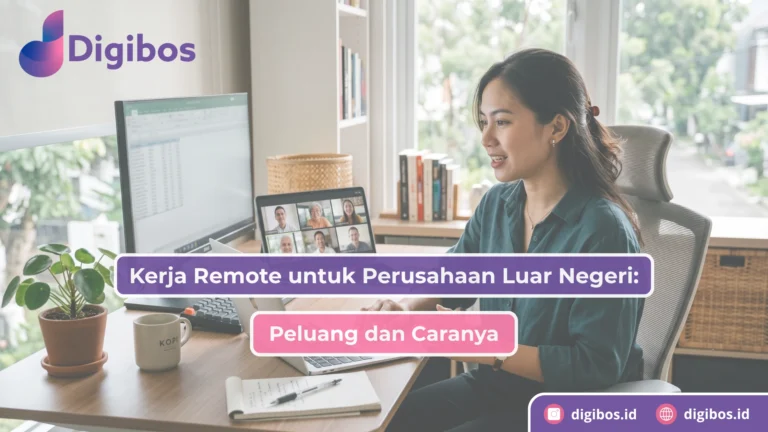 Kerja Remote untuk Perusahaan Luar Negeri: Peluang dan Caranya