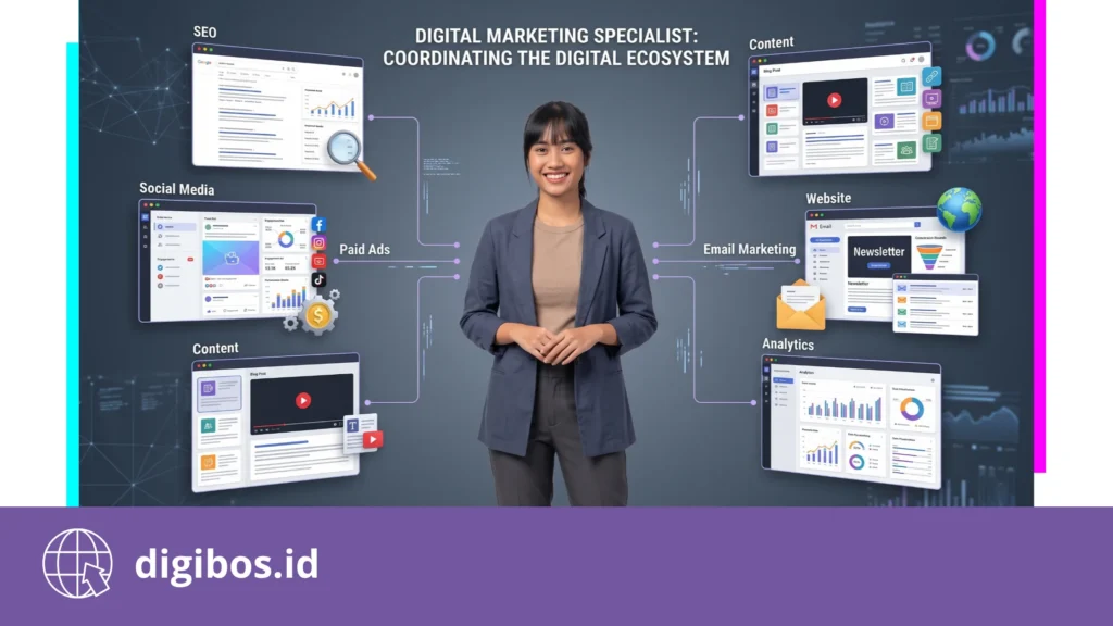 digital marketing specialist - marketing specialist tak harus bisa semua channel