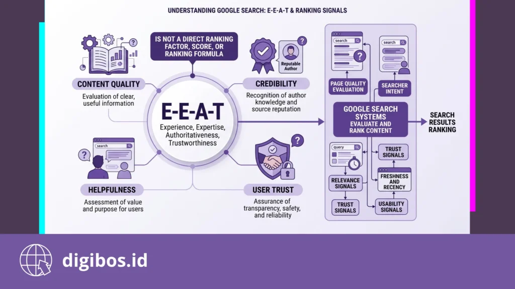 eeat - apakah eeat termasuk ranking factor google