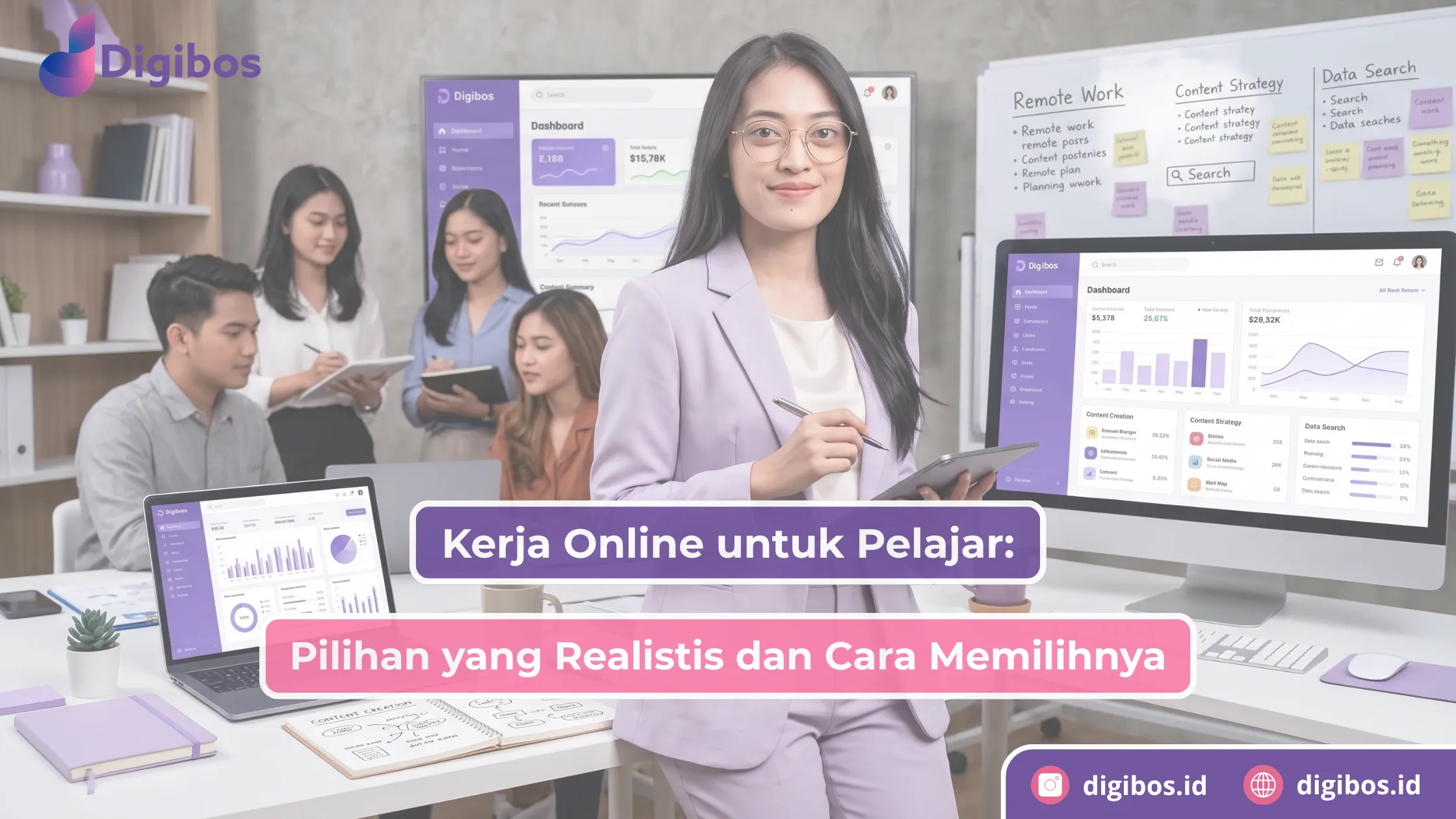 Kerja Online untuk Pelajar: Pilihan yang Realistis dan Cara Memilihnya