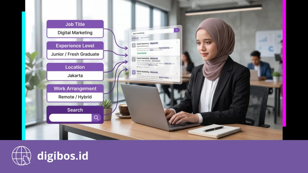 loker digital marketing - mencari loker dengan keyword yang tepat